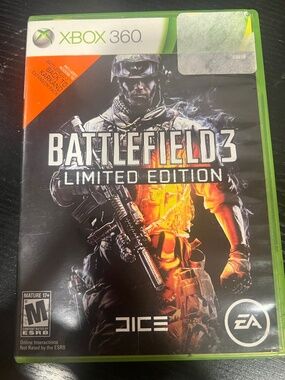 Battlefield 3 Limited Edition (Xbox 360, 2011)
